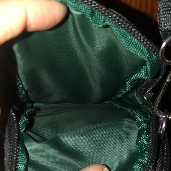 Purple and Black Mini Bag - Picture 4 of 15